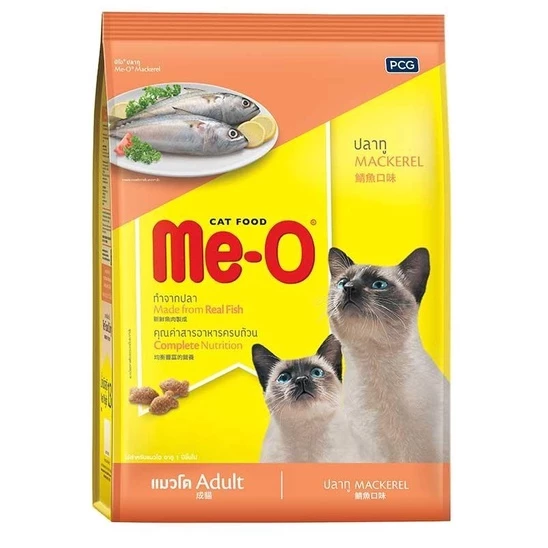 อาหารแมวเม็ด Me-O ​กระสอบ 7 kg.​ หลากหลายสูตร